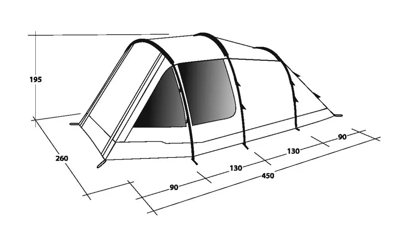 Outwell Dash 4 Tent - 2022 Model-1